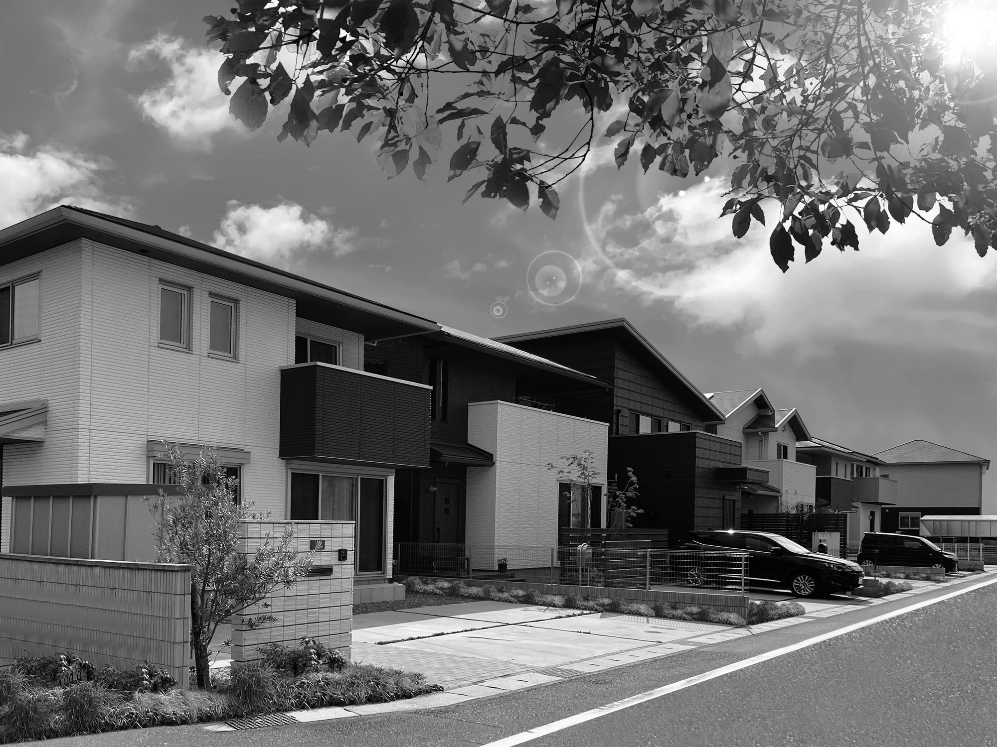 西宮エリアの住宅街イメージ